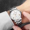 Luminous Quartz Watches: Stylish Men's, Women's & Couple's Waterproof Designs with Steel or Leather Bands