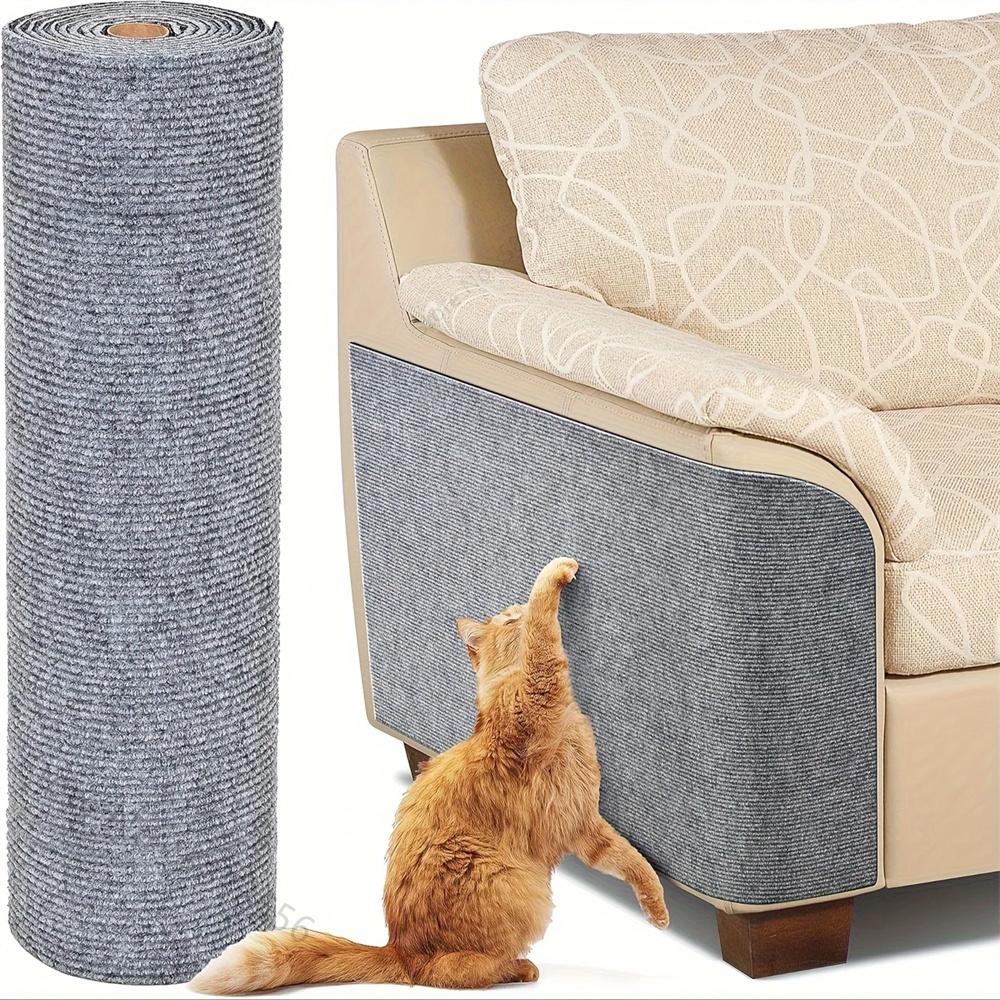 Anti Cat Scratch Sofa Cat Crawling Mat Sofa Protection Grinding Climbing Frame Self-adhesive Carpet Cats Scratch Board Cat Toys