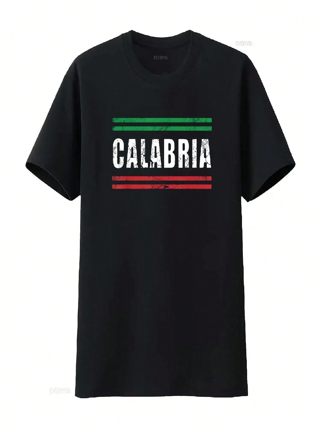 Wounisex Calabria Flag Italia Italy Italiano Vintage Retro Fade T Shirt Black Medium Vintage Washed Fashion Homme S разноцветный
