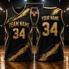 Simple Fashion Basketball Jersey Team Uniforms For Men Custom Name Team Name Number Sports Vest Loose Quick Dry Tank Tops