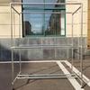 Steel Pipe Double Rod Clothes Drying Rack for Quilts and Household Balcony Use.