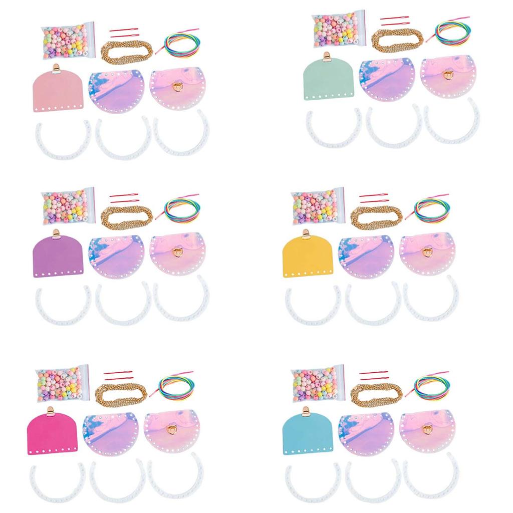 DIY Children Handmade Shoulder Bag Making Set Creative Purse Making Supplies