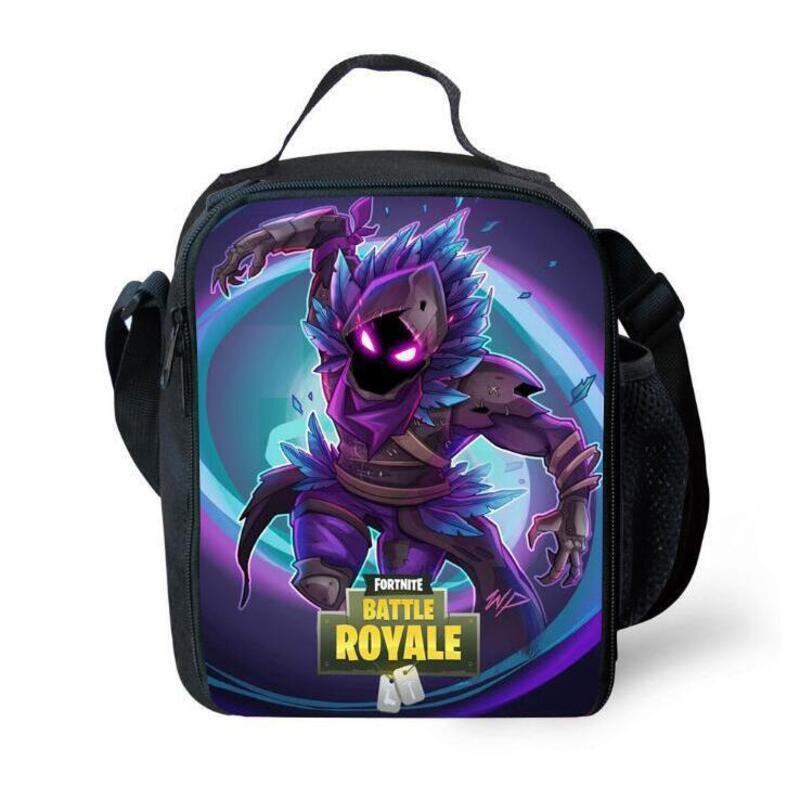 Student School Battle Bag Girls Boys Snack Bags Lunch Kids Box