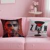 Popular Singer Zayn Malik Cushion Cover Soft  EasyWash Pillow Case  Versatile for Couch Bed Travel and Office