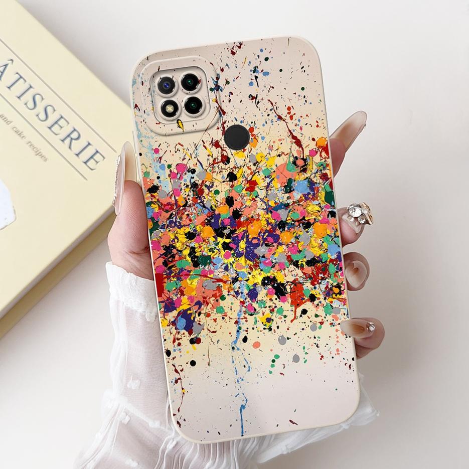 Für Xiaomi Redmi 9C Hülle Niedliche Panda Cartoon Abdeckung Stoßfest Weiche TPU Handyhülle Für Xiaomi Redmi 9C NFC Redmi9C Rückabdeckung Taschen