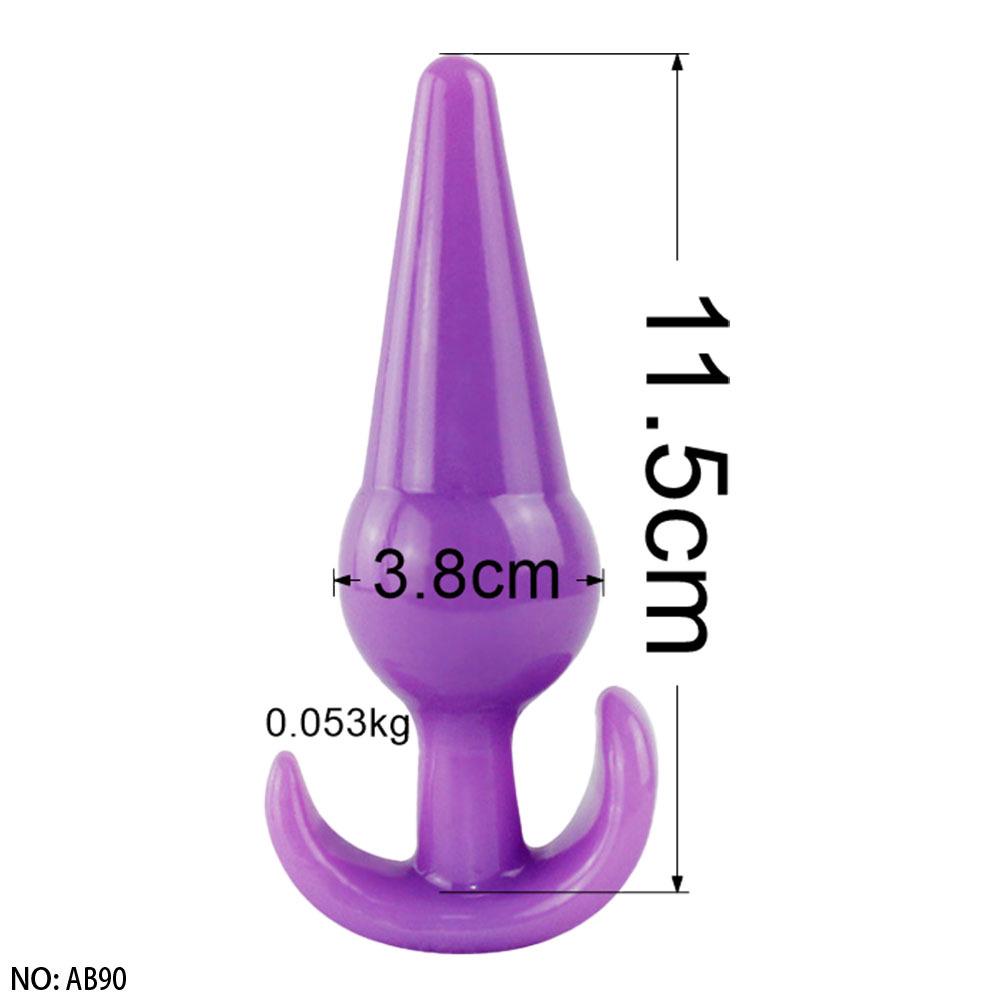 Beginner Silicone Anal Plug: Small Size for Men & Women