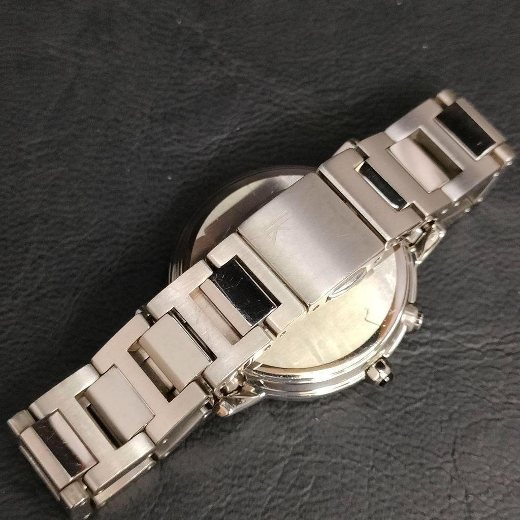 [USED] Seiko Seiko Lucia White Blue Silver Solar Watch