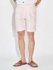 Olkeullaesig Alcpt012 Two-Pleated Seersucker Half Pants_Pink