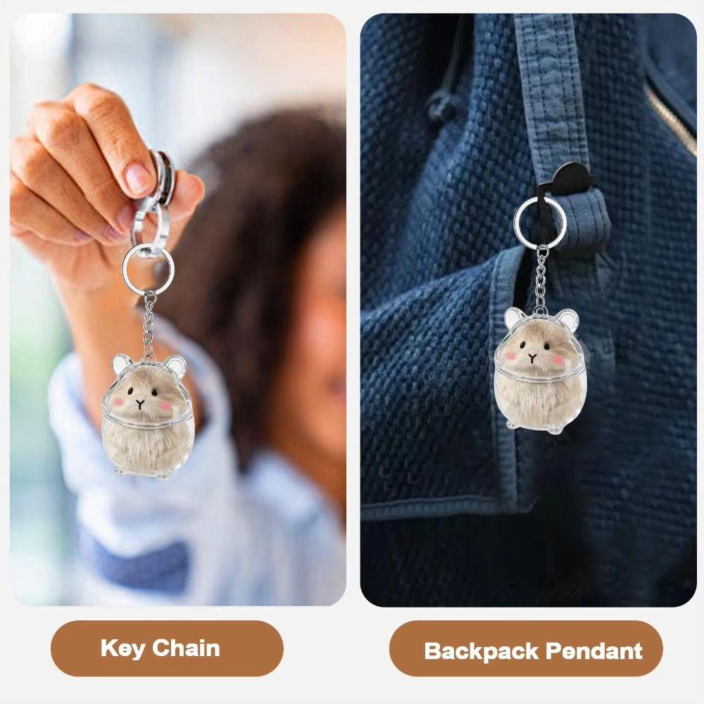 Handmade Cat Hair Storage Capsule Hamster Hair Storage  Small Ornaments