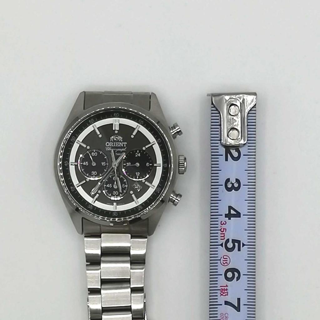 Used ORIENT TX00-C0-B Solar Chronograph