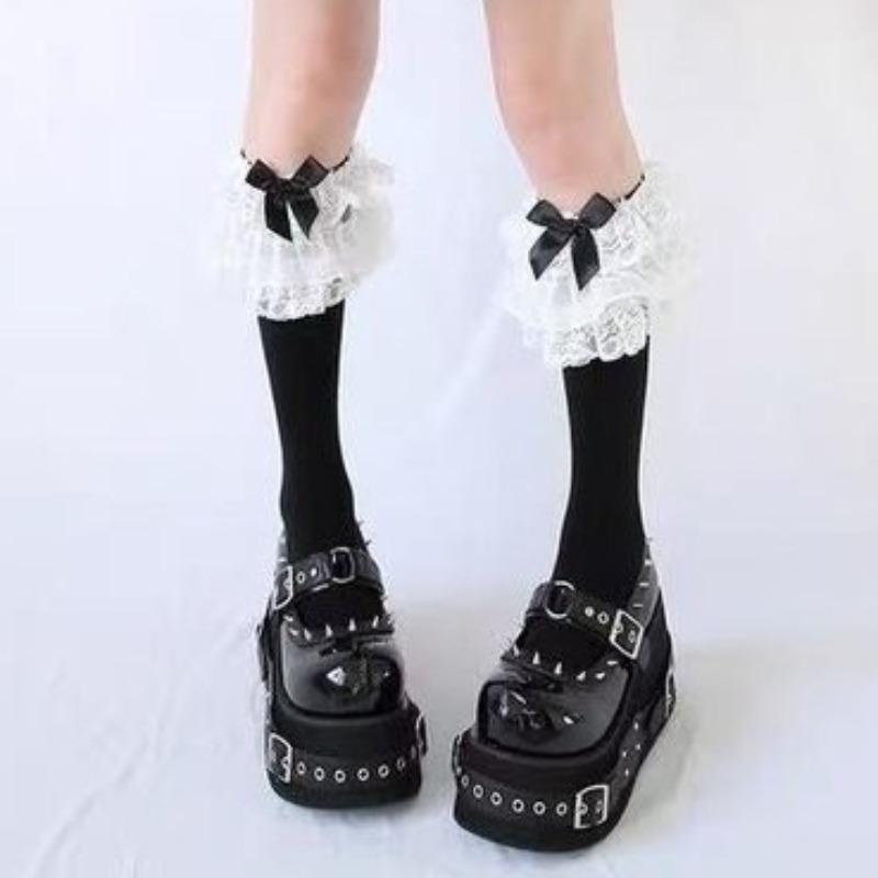 Shoes for Women Heightened Rivet Belt Buckle Punk Loafer Dark High Quality Leather Platform Shoes Womens Mary Jane Shoes Tacones