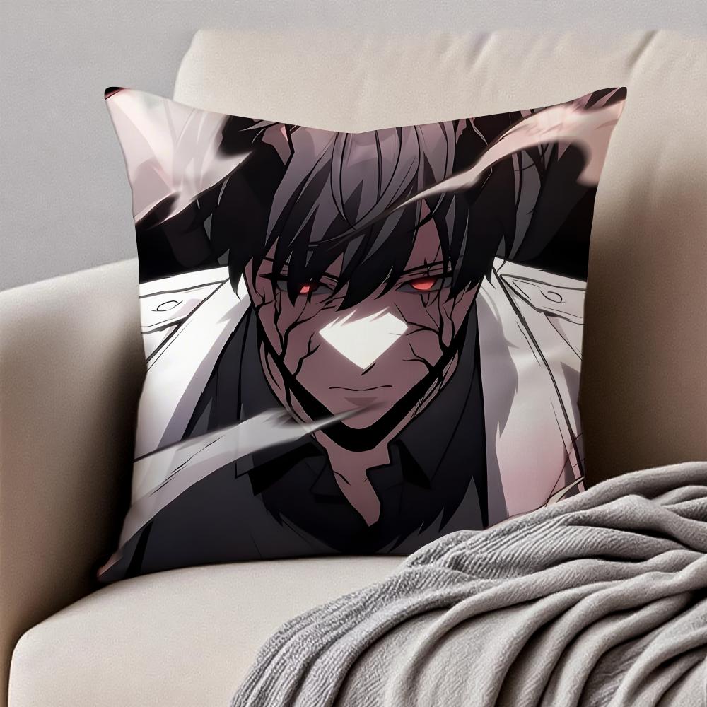 Korean Anime O-Omniscient Reader'S Viewpoint Cushion Cover Pillowcase Anti-Dustmite Invisible Zipper Short Plush Sofa Cushion