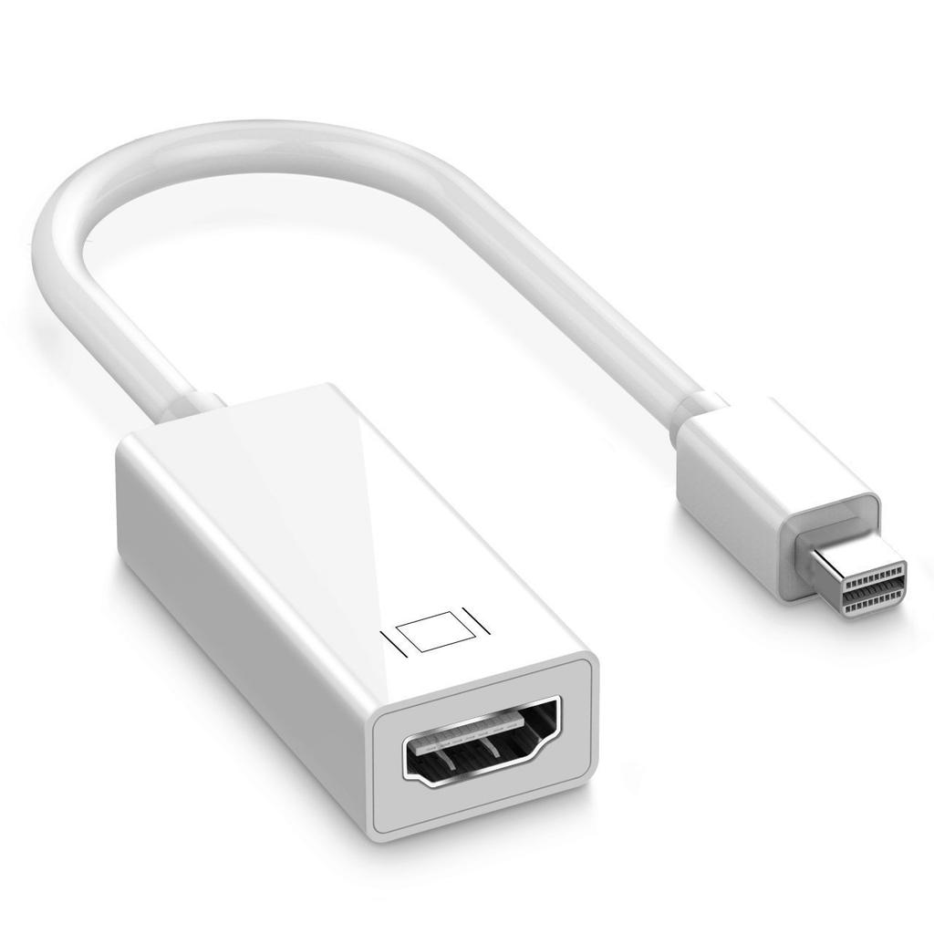 HDMI-kompatibel Kabel 4K Mini DP zu HDAdapter 1080P Mini DP Stecker auf HDMI-kompatibel Weibliche für Apple MacBook Air Pro