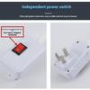 1Pc Us Plug To E27 Lamp Base Conversion Led Light Wall Flexible Lamp Holder Converter With Switch Led Head Bulb Socket