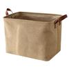 Storage Basket Decorative Dense Stitches Fabric Dirty Clothes Basket for Laundry