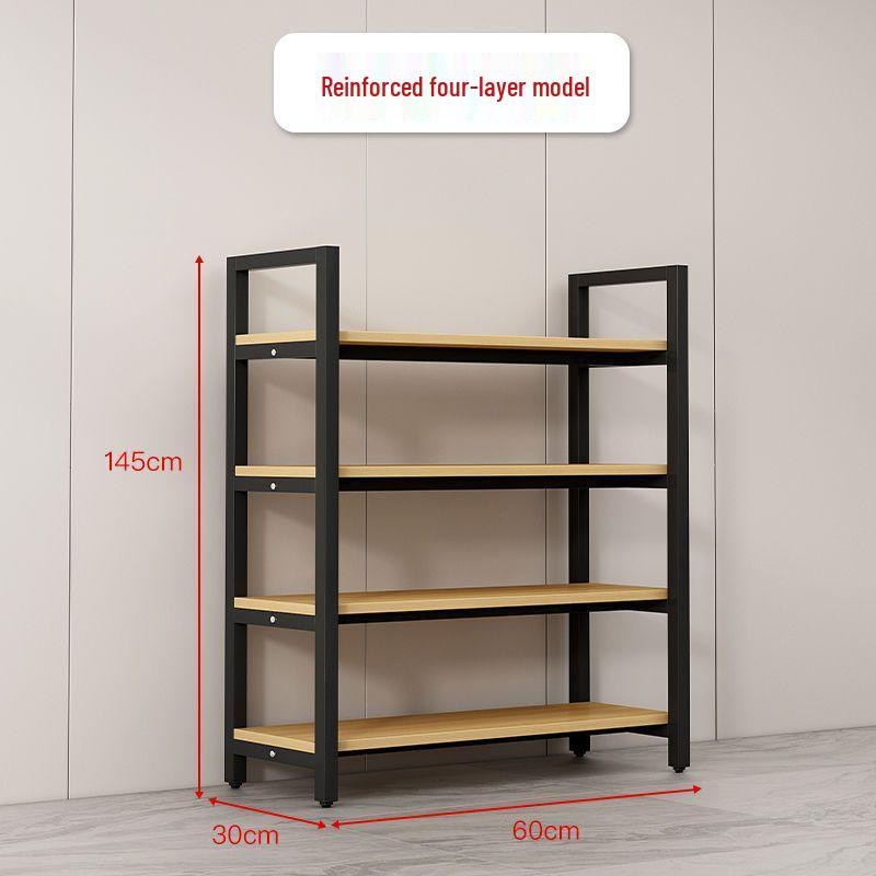 Multilayer Floor Standing Bookshelf and Storage Rack