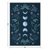 Moonlit Garden-Teal Snow Throw Blanket Christmas Decoration Sofa Quilt Cute Plaid Blankets and Throws Blankets