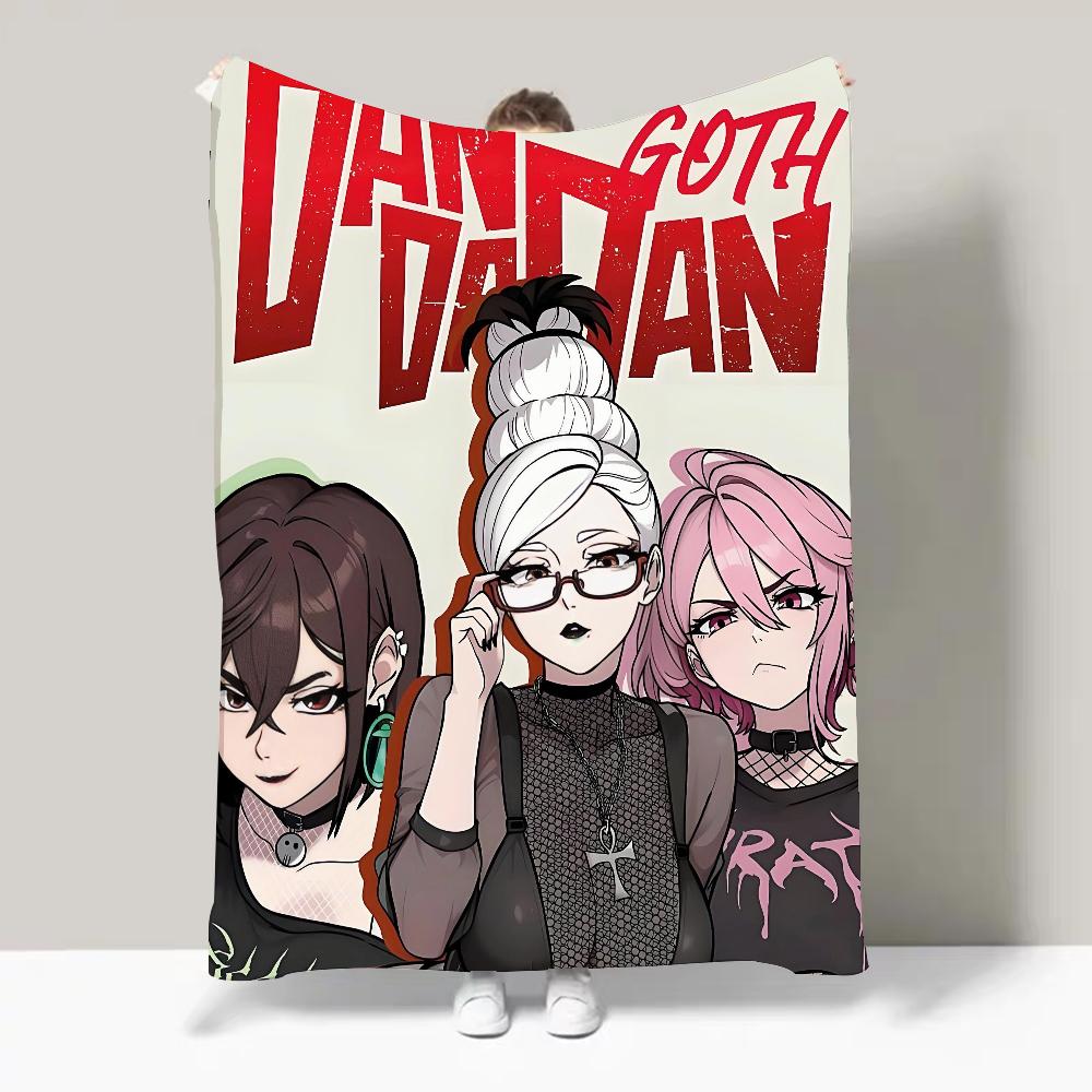 Bilibili Anime Dandadan Blanket Design Lightweight  For Dorms, Naps, Living Room, Office,Sofa,All-Season