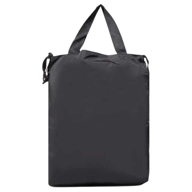 Puma Adjustable Strap Leopard Print Fabric Tote Shoulder Bag Unisex bags Black White 077926-02