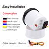 AD New 52mm/85mm TFT Screen Speed Gauge Digital GPS Speedometer Mph Knot Km/h GPS Antenna For Motorcycle Marine Boat Car 12V 24V