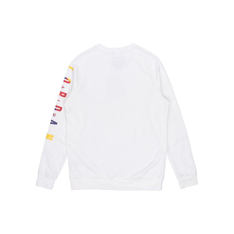 Jordan DNA Crew Neck Sweatshirt Men Tops White DA6729-100
