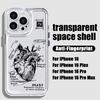 For iPhone 16 Pro 15 Pro Max 14 Plus 13 12 11 Phone Case Heart Pattern Clear Soft Silicone Slim Shockproof Transparent Lens Protection Bumper Cover