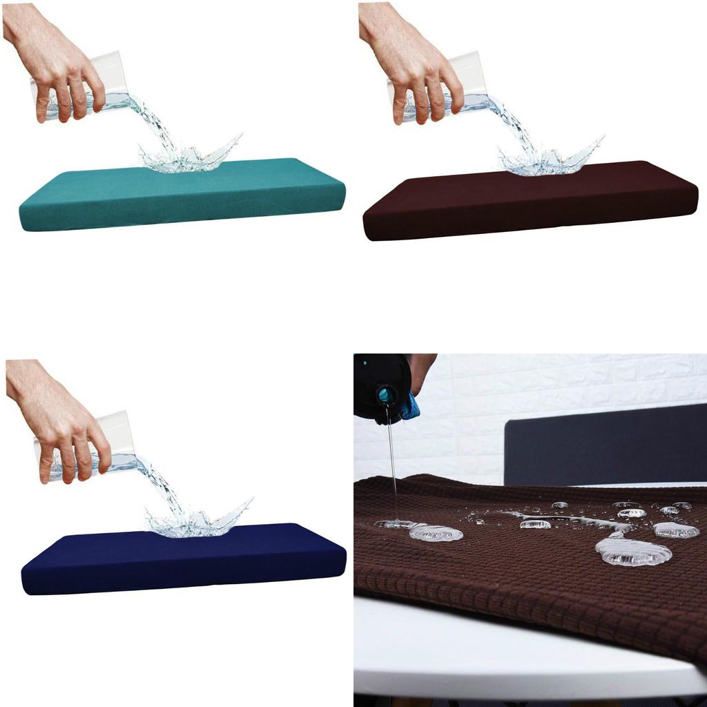Waterproof Sofa Seat Cushion Cover Stretchy And Soft Material Choose From 13 Colors