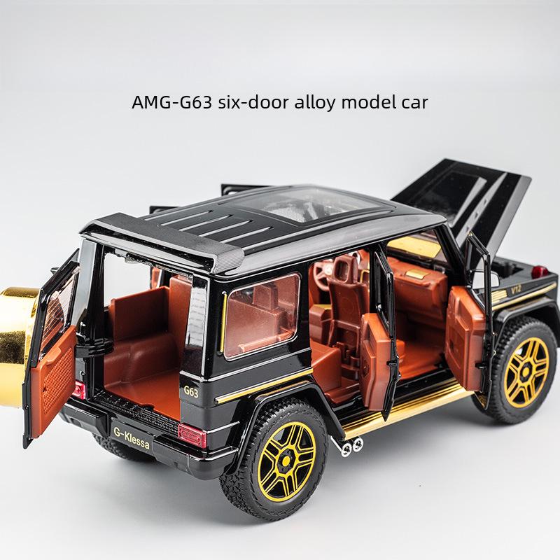 1:24 Mercedes-Benz G63 Alloy Off-Road Toy Car - Perfect Gift for Boys