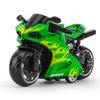 Trendy Mini Motorcycle Keychain Pendant: Cool Model Figurine Car Keyring Toy