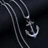 Europäischer und Amerikanischer Mode Anker Anhänger, Retro Herren Anhänger Schmuck, Umwickelter Anker Anhänger