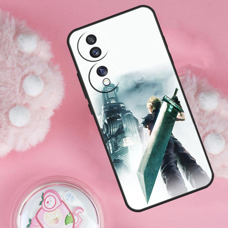 Final Fantasy Case For Honor Magic 7 5 6 Lite Pro Honor 200 Pro 50 70 90 X9b X9a X8b X8a X8 X9 X9c Cover