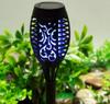 Cross-Border Solar Torch: 12 LED Flame Light, Outdoor Waterproof Decorative Ground Stake Light