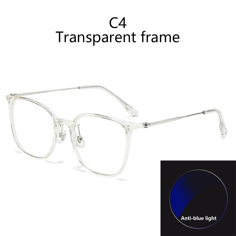 

Очки с защитой от синего света Титановые Легкие Блокировка более 80% синего света Компьютерные очки Очки с плоскими линзами Защита глаз Anti-blue light lens