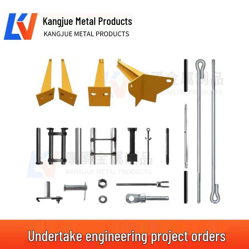 Cantilever Beam & I-Beam Support Frame with Embedded Double Lug Eyelet Positioning Pile