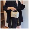 Retro Handheld Diamond Lattice Bucket Bag - 2025 Stylish Crossbody Chain Bag for Women