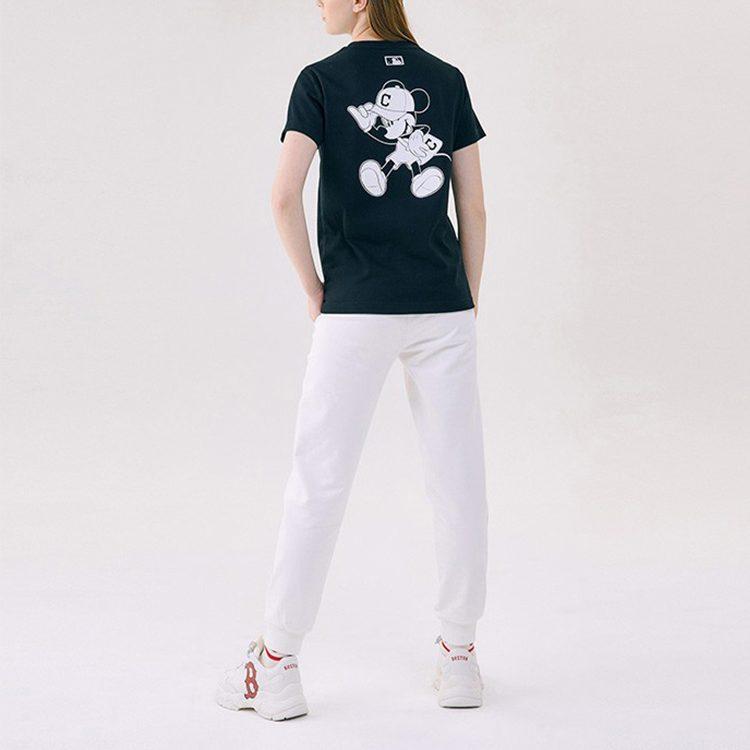 MLB X T-shirt Disney Unisex Nera 31TSK1031-45L