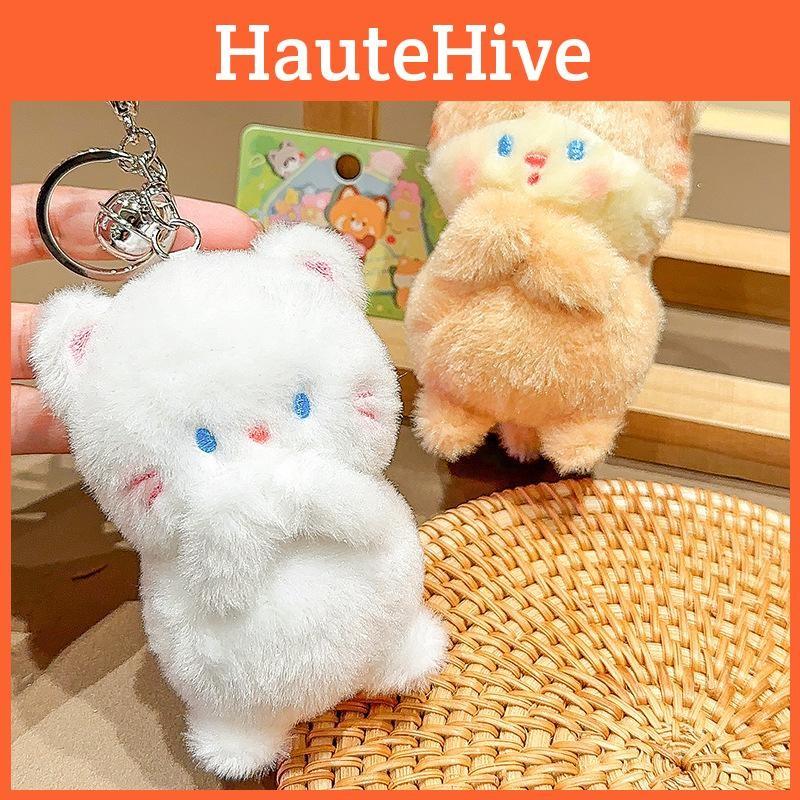 Cat Lutra Lutra Panda Animal Plush Keychain With Keyring Gift And Accessorie