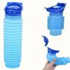 750ML Portable Emergency Urinal: Ideal for Children Adults and Travelers Mini Outdoor Shrinkable Urine Bottle & Car Camping Pee Funnel for Men &Women