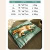 Dog Bed Washable Kennel Four Seasons Pet Large Sofa Plus Corduroy Thick Deep Sleep Cushion Puppy Mat for Small To Large Dogs