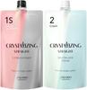 Shiseido Crystallizing Straight S Straightener 1st Agent for Highly Damaged Hair Cream 2nd Agent 400g Each +