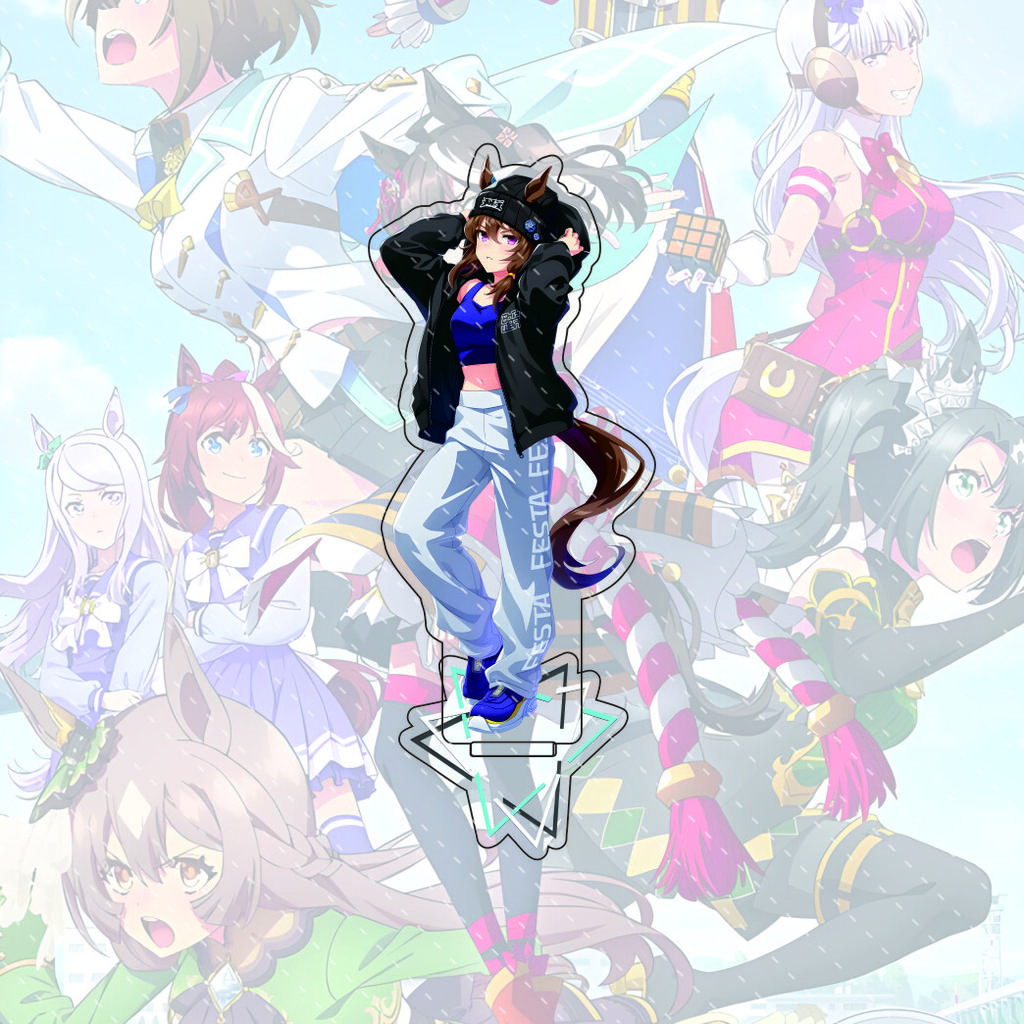 Game anime Pretty Derby 15 cm acrylic stand figure standing model multiple theme series desktop decoration gift