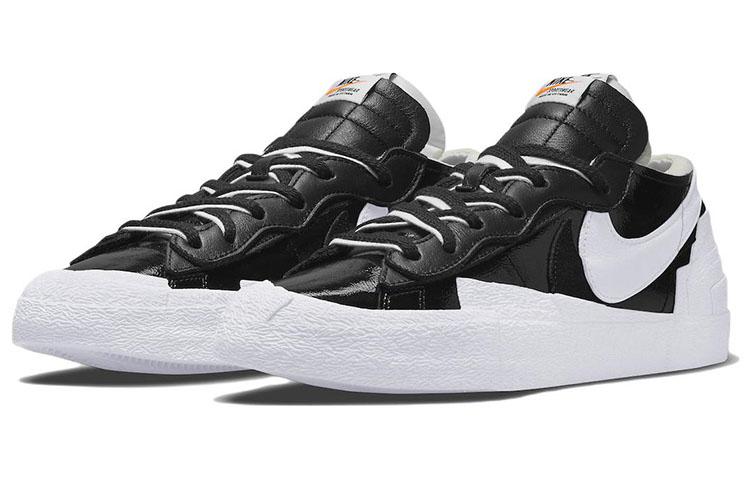 Nike X Sacai Blazer Low 'Black Patent' DM6443-001