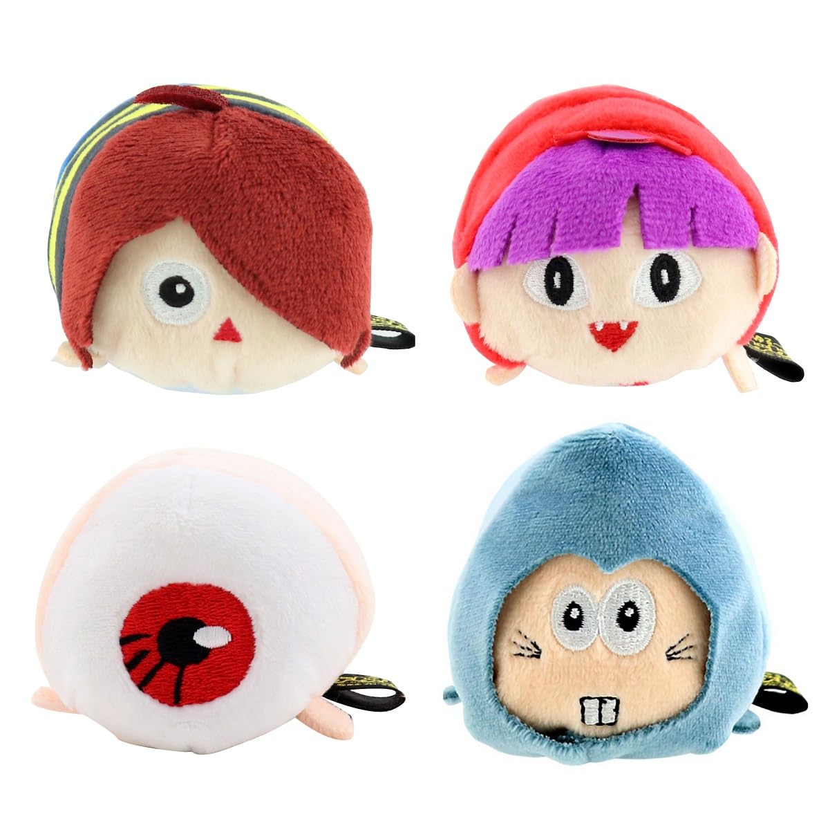 

Yurui Gegege no Kitaro Kitakita Manju Plush Toy Otedama of (Set 4)