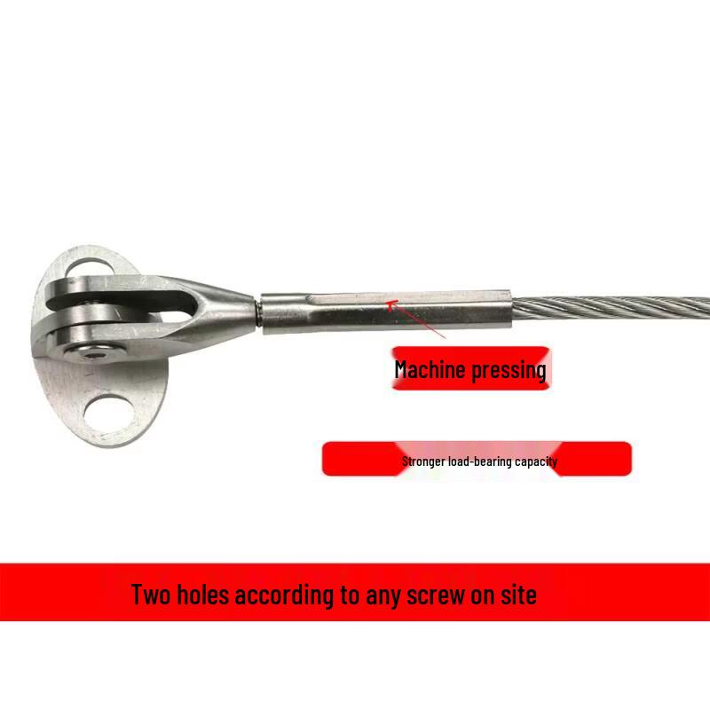 304 Stainless Steel Wire Rope with Base