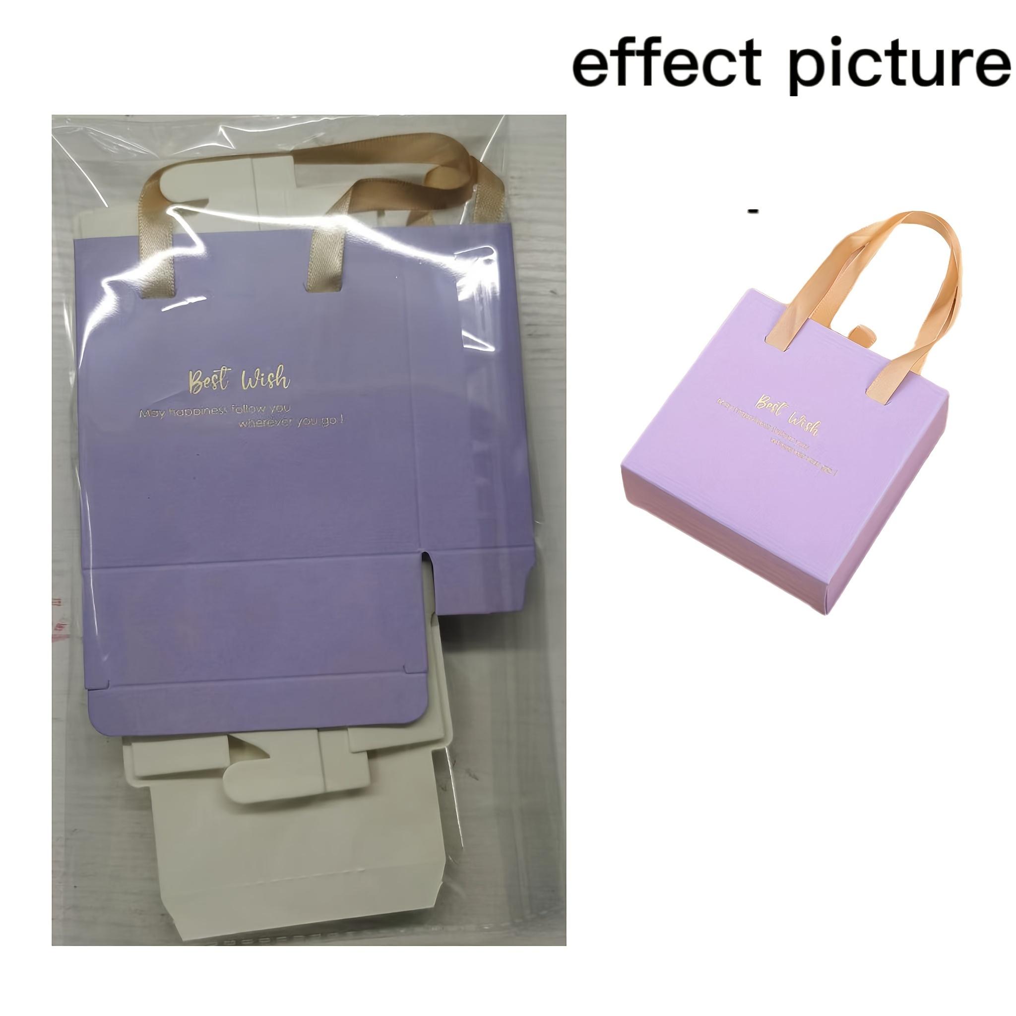 

Минималистичный стильный портативный ящик для хранения ювелирных изделий, для колец, сережек, ожерелий, браслетов, подарочная коробка 1pcs фиолетовый