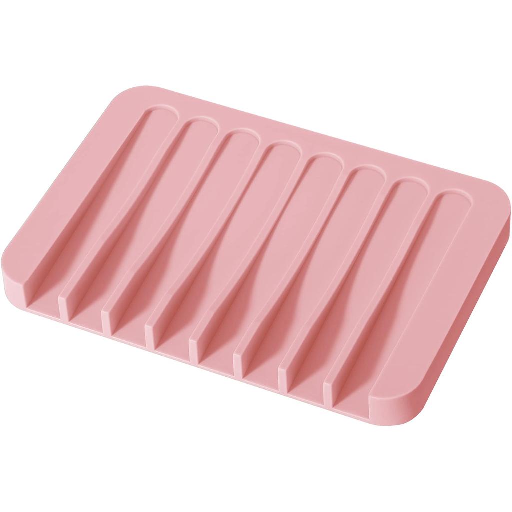 1-Confezione gratuita Punch Soap Box Silicone Drenante Portasapone Creativo Cucina Bagno Ripiano Antiscivolo Mensola