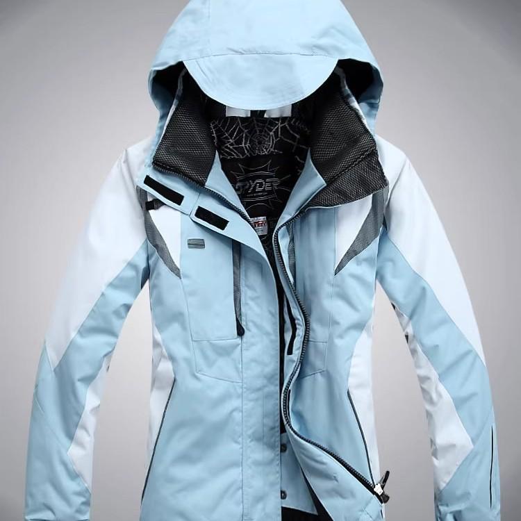 Damen-Skianzug-Set 2025: Wasserdichte Windjacke und gefütterte Hose