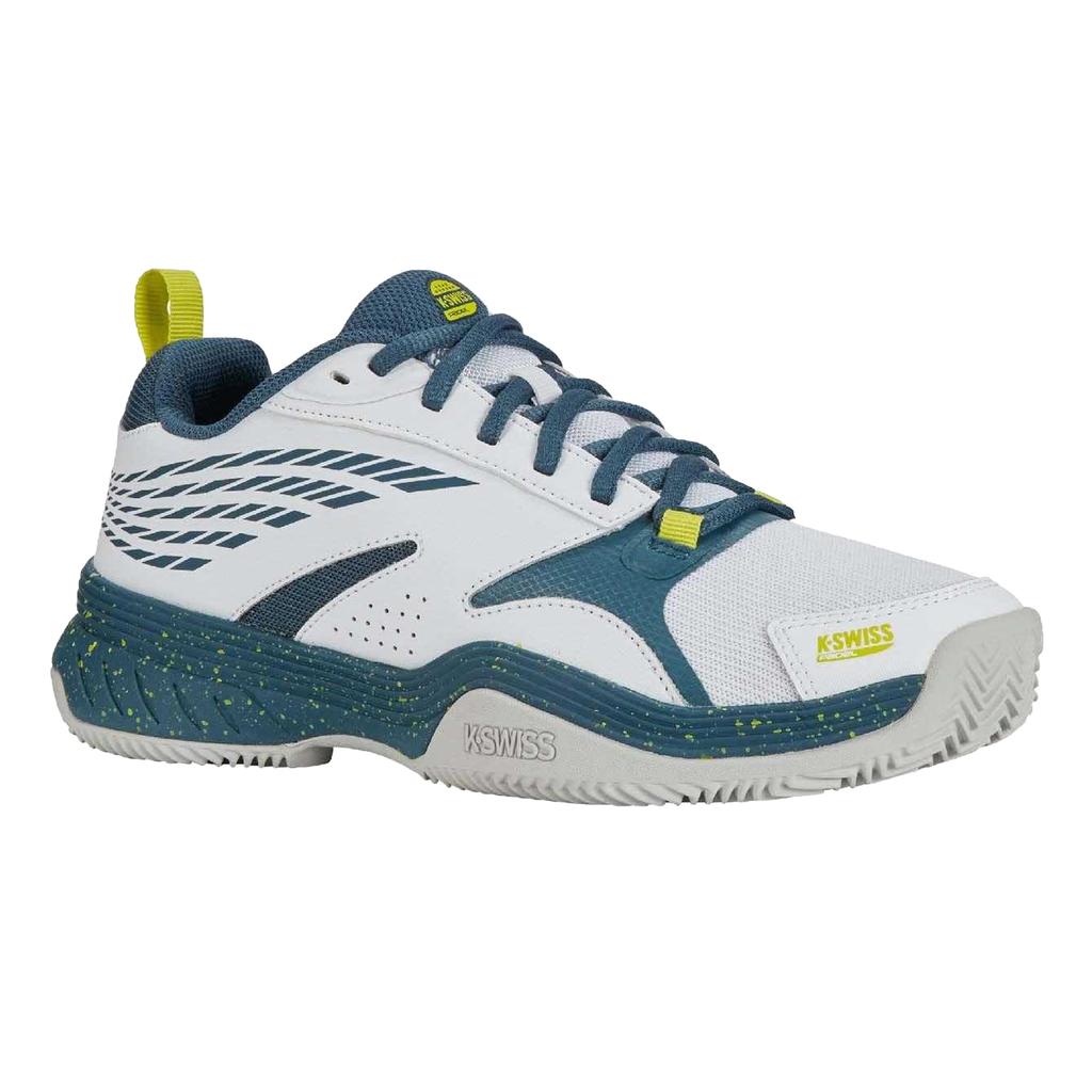 Sapatos de Tênis Padel K-Swiss Masculinos SpeedEx Couro Sintético