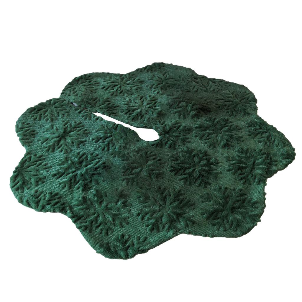 Christmas Tree Decorations, Tree Dresses, Snowflake Short Velvet Blankets Enhance The Festive Atmosphere, Christmas Tree Skirts