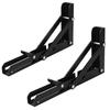 Folding Shelf Brackets Heavy Duty Metal Shelf Hinge Rack Wear-Resistant Supplies For Kitchen Bathroom Shop Garage Balcony